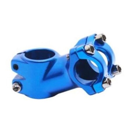 Strike3 New BMX Fixie Racer Alloy Handlebar Stem - Blue- 8 x 2 in. ST2796449
